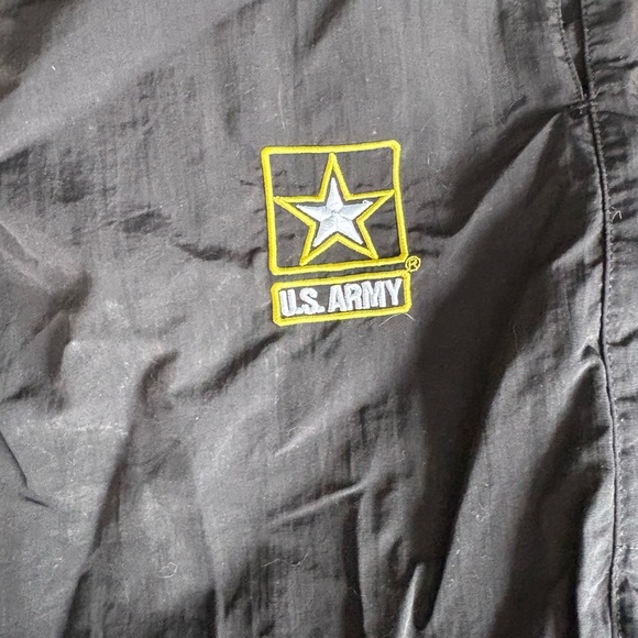 US ARMY BLACK PHYSICAL FITNESS APFU UNISEX JACKET & PANTS SET Small/Regular - Picture 11 of 14